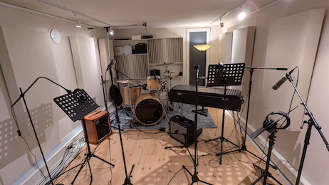 Aufnahmeraum für Musik